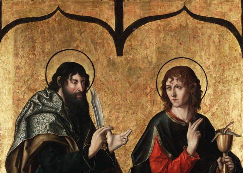 Saints Bartholomew and John the Evangelist