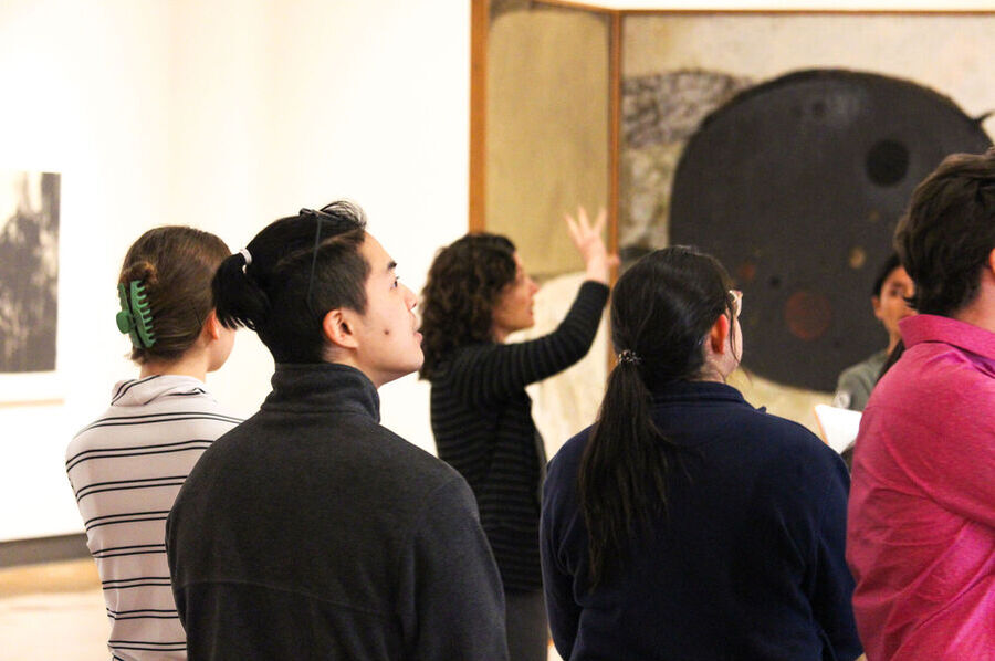 University group visits art museum tucson1